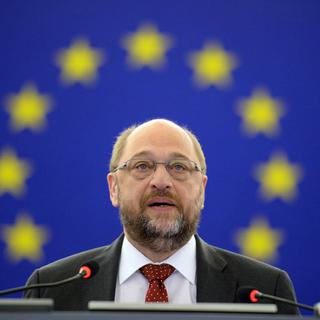 Le président du Parlement européen Martin Schulz. [EPA/Keystone - Patrick Seeger]