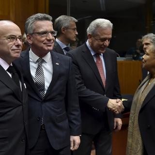 Les ministres européens de l'Intérieur et de la Justice se réunissent vendredi à Bruxelles. [reu - Eric Vidal]