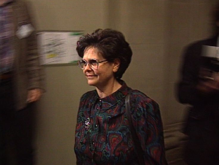 Ruth Dreifuss au moment de son élection en 1993.