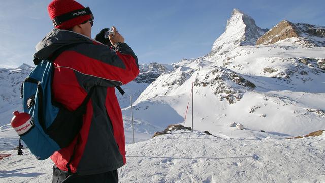 Les touristes ont été nombreux à visiter la Suisse lors du mois de février 2015.