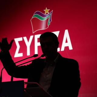 Plus rien ne semble arrêter Syriza et son chef de file Alexis Tsipras. [SOOC/AFP - Menelaos Myrillas]