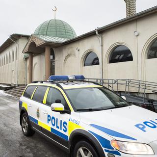 Vague de violence contre les musulmans en Suède. [Key - AP photo / TT News Agency / Pontus Lundahl]