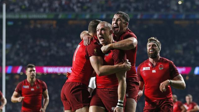 Victorieux, les Anglais ont réussi l'entrée qu'ils espéraient dans leur Coupe du monde. [Christophe Ena]