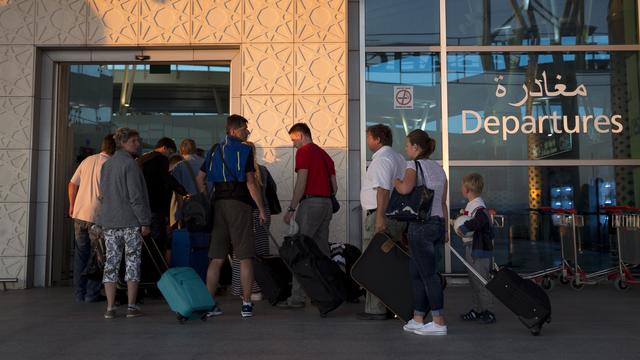 Thomson a envoyé dix avions en Tunisie pour rapatrier quelque 2500 touristes britanniques. [AFP - Kenzo Tribouillard]