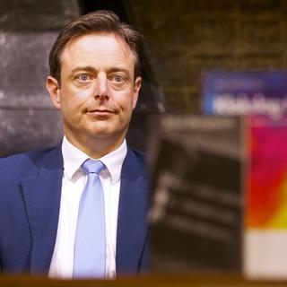 L'essai et les propos de Bart De Wever ont suscité l'émoi à Anvers. [Belga/AFP - Nicolas Maeterlinck]