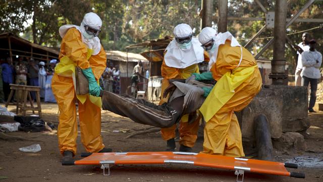 La Guinée, la Sierra Leone et le Libéria sont fixés comme objectif d'atteindre zéro cas d'Ebola à la mi-avril. [Misha Hussain]