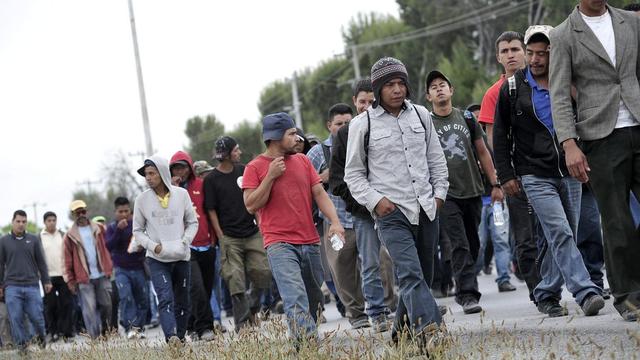 Saltillo (Mexique), troisième grande route des migrants. [EPA / Keystone - Miguel Sierra]