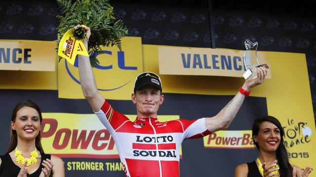 André Greipel a remporté la 15e étape du Tour de France, ce dimanche 19 juillet. [Keystone - Kim Ludbrook - EPA]