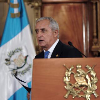 Le président du Guatemala, Otto Pérez. [AFP - Orlando Sierra]