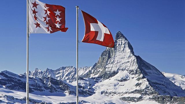 Le Canton du Valais fête le 200e anniversaire de son entrée dans la Confédération en 2015. [Keystone - Martin Ruetschi]
