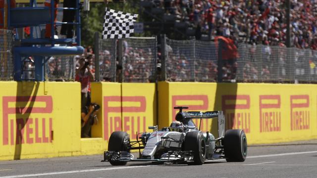 Hamilton s'est imposé sans aucun problème dans l'antre des Ferrari. [Luca Bruno]