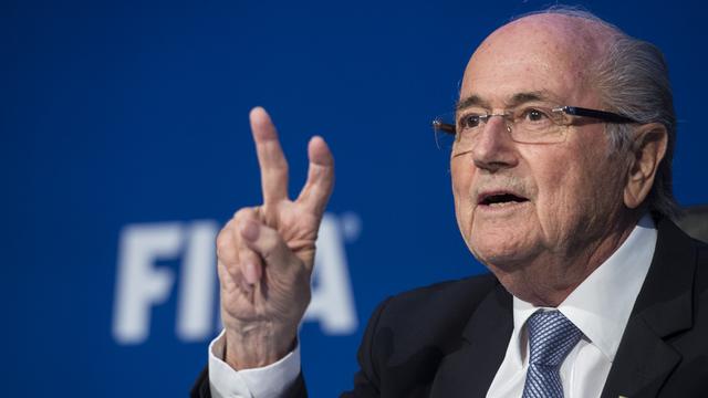 Sepp Blatter a une fois de plus rejeté tout soupçon de corruption. [Ennio Leanza]