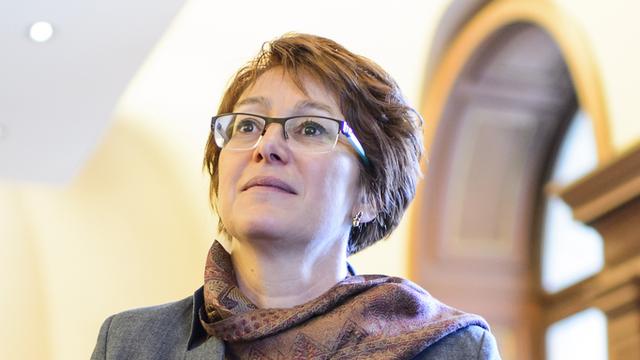 Qui remplacera Fabienne Despot à la tête de l'UDC Vaud? [Keystone - Jean-Christophe Bott]