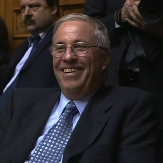 Christoph Blocher au moment de son élection au Conseil fédéral, 2003.