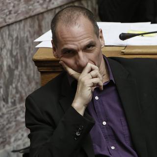 Le ministre grec des Finances Yanis Varoufakis. [EPA/Keystone - Yannis Kolesidis]