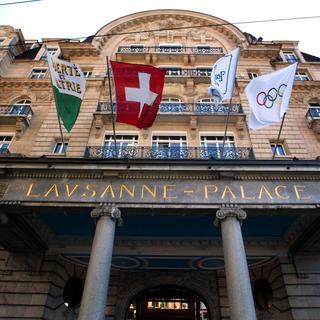 L'hôtel Lausanne Palace est désormais détenu à 100% par la Fondation de famille Sandoz. [Fabrice Coffrini]