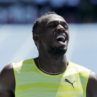 Usain Bolt ne s'est pas vraiment rassuré à 7 semaines des Mondiaux de Pékin. [Eduardo Munoz]