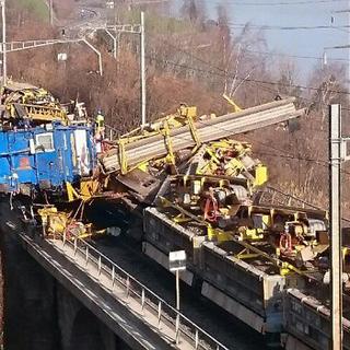 Une nouvelle collision de trains a fait des victimes dans le canton de Schwyz. (Photo: Beat Kälin-SRF)