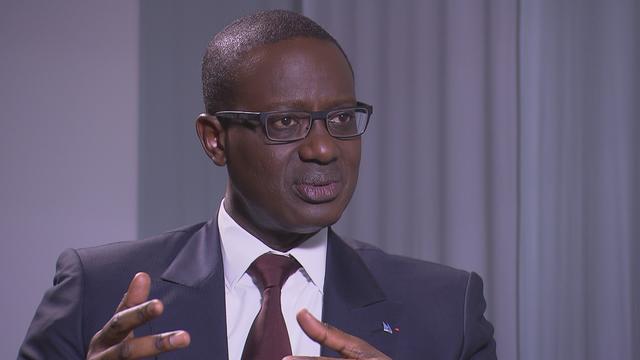 Tidjane Thiam, directeur général de Credit Suisse, mercredi à Zurich.