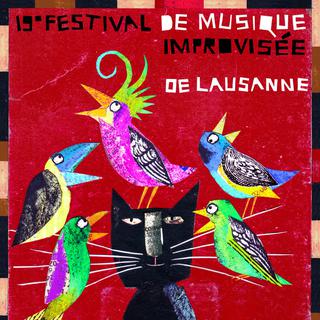Affiche du 19e Festival de Musique improvisée de Lausanne.
