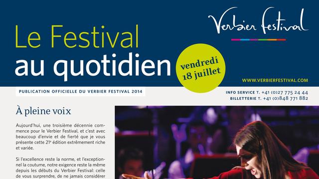 E-Journal du Verbier Festival. [verbierfestival.com]