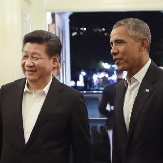 Barack Obama et Xi Jinping. [afp - Xinhua/Lan Hongguang]