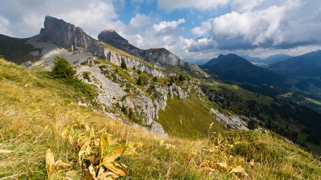 Image prise jeudi depuis la Berneuse  (2 045m ), au-dessus de Leysin (VD). [Aebersold Daniel]