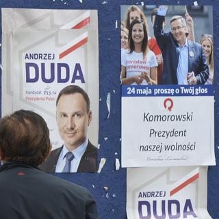 Le parti du président Komorowski est au pouvoir depuis près de 8 ans. [Artur Widak / NurPhoto]