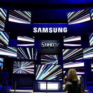 La SUHD TV de Samsung. [EPA/Keystone - Michael Nelson]