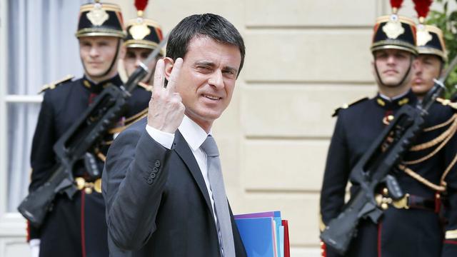 Manuel Valls. [EPA/Keystone - Etienne Laurent]