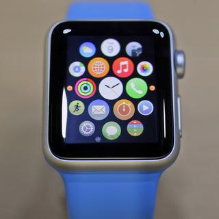 L'Apple Watch ne sera pas disponible en Suisse. [AP/Keystone - Eric Risberg]