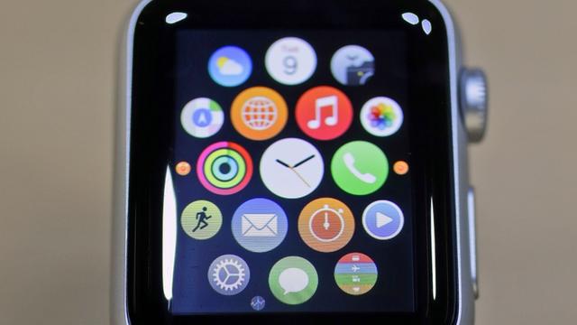 L'Apple Watch ne sera pas disponible en Suisse. [AP/Keystone - Eric Risberg]