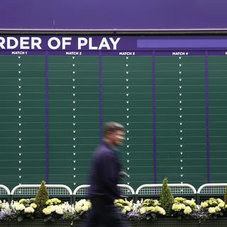 Le tournoi de Wimbledon est un des plus renommé du circuit. [AFP - Justin Tallis]