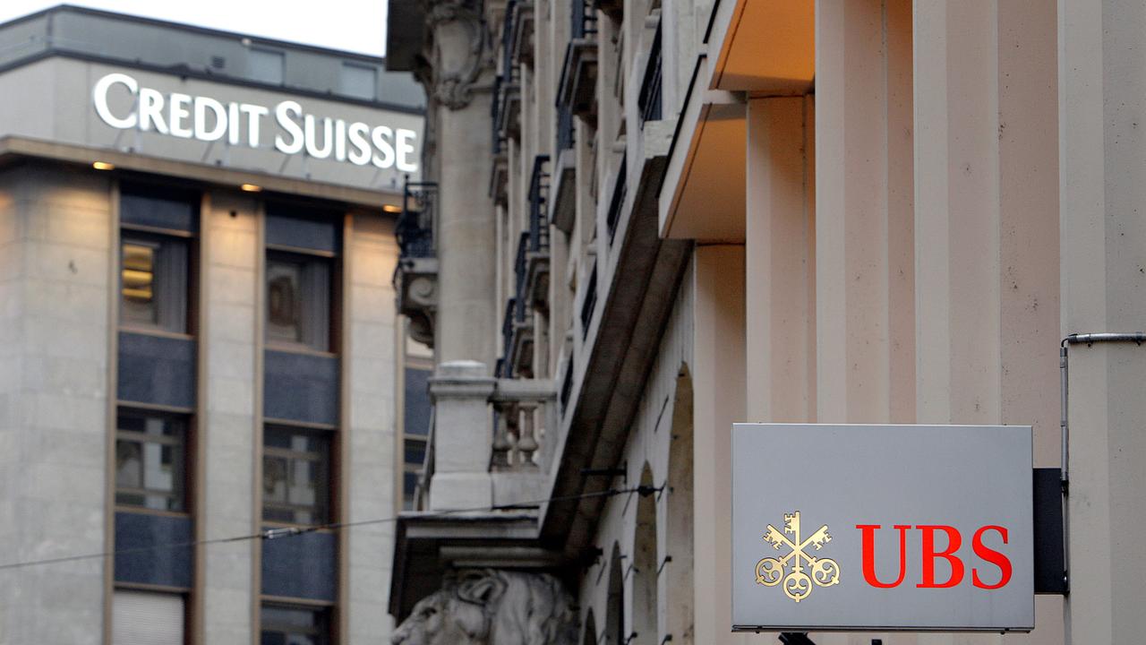 Credit Suisse et UBS sont sous pression en Allemagne et en France. [AFP - Fabrice Coffirni]