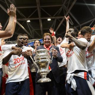 Le FC Sion remporte sa 13e finale de Coupe de Suisse. [Keystone - Jean-Christophe Bott]
