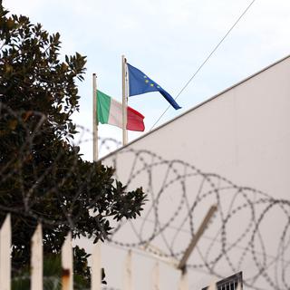 Ambassade italienne Libye. [Anadolu Agency/AFP - Hazem Turkia]