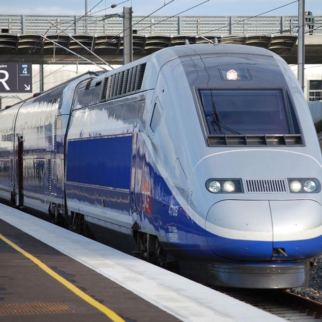 Ligne TGV Rhin-Rhône, gare de Belfort-Montbéliard. [RTS - Gaël Klein]