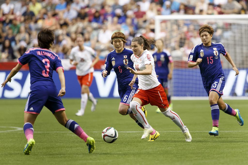 Pour le 1er match de la Suisse à la Coupe du monde, Bachmann n'avait pas trouvé la faille contre le Japon. [KEYSTONE - Di Nolfi]