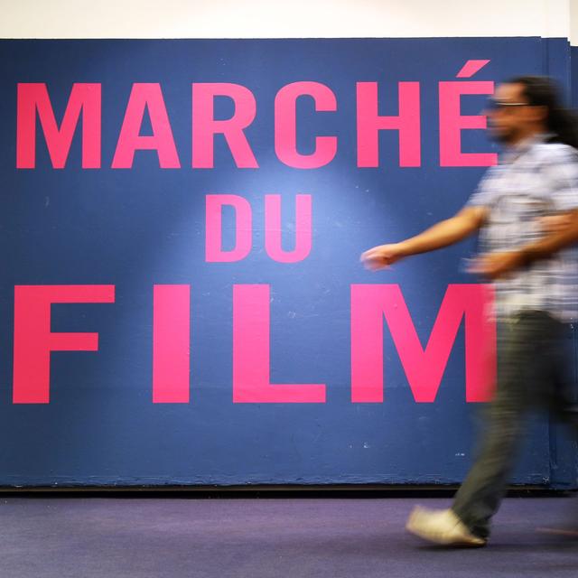 Le marché du film du festival de Cannes. [AFP - Loïc Venance]