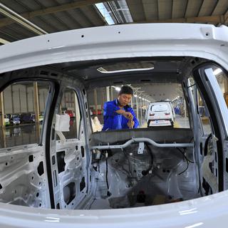 La Chine ambitionne de devenir le premier marché de l'automobile électrique. [Reuters - China Daily]