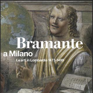 Affiche de l'expositions "Bramante a Milano". [mostrabramantemilano.i]
