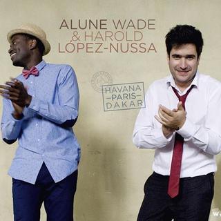 La pochette de l'album "Havanna - Paria - Dakar" d'Alune Wade et Harold Lopez-Nussa. [Harmonia Mundi]