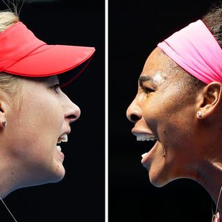 Sharapova et Serena se sont affrontées pour la première fois il y a bientôt onze ans. [Barbara Walton/Filip Singer]