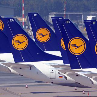 Le personnel de cabine de Lufthansa doit débrayer vendredi après-midi. [EPA/Keystone - Federico Gambarini]