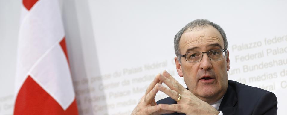 Guy Parmelin. [Keystone - Peter Klaunzer]