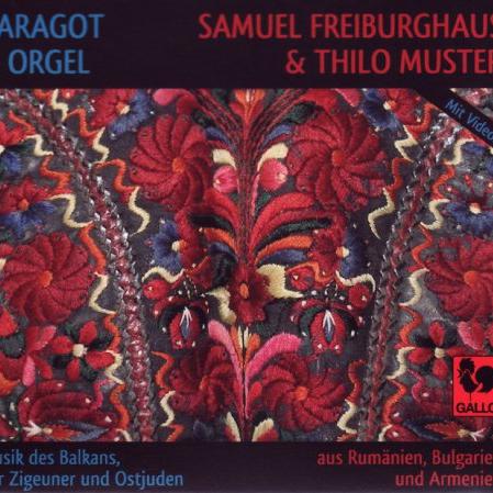 La pochette de l'album Taragot & Orgel, Musik des Balkans, der Zogeuner und Ostjuden". [Gallo]