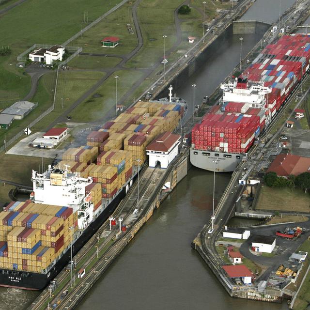 L'écluse de Pedro Miguel sur le canal de Panama. [AFP - Arnulfo Franco]