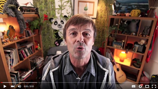 Nicolas Hulot se transforme en youtubeur pour la Cop 21. [YouTube]