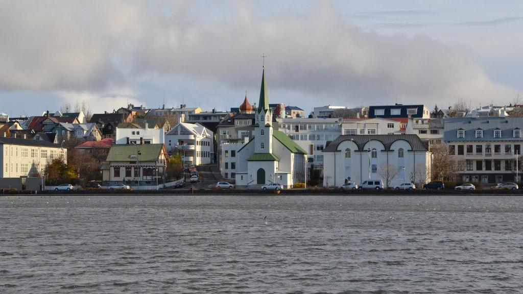 Une vue de Rykjavik, capitale de l'Islande.