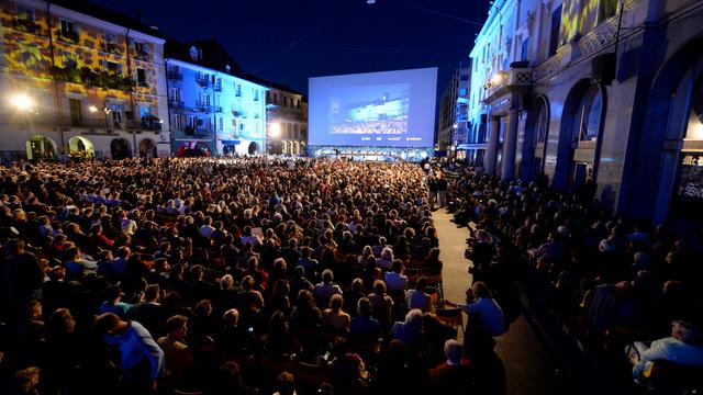 La mythique Piazza Grande lors de l'édition 2014. [Urs Flueeler]